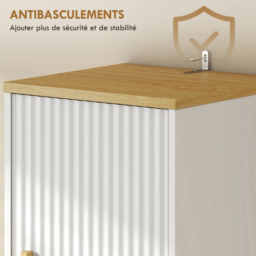 Mobile bagno colonna ¨C zephmum ¨C bianco 30x30x