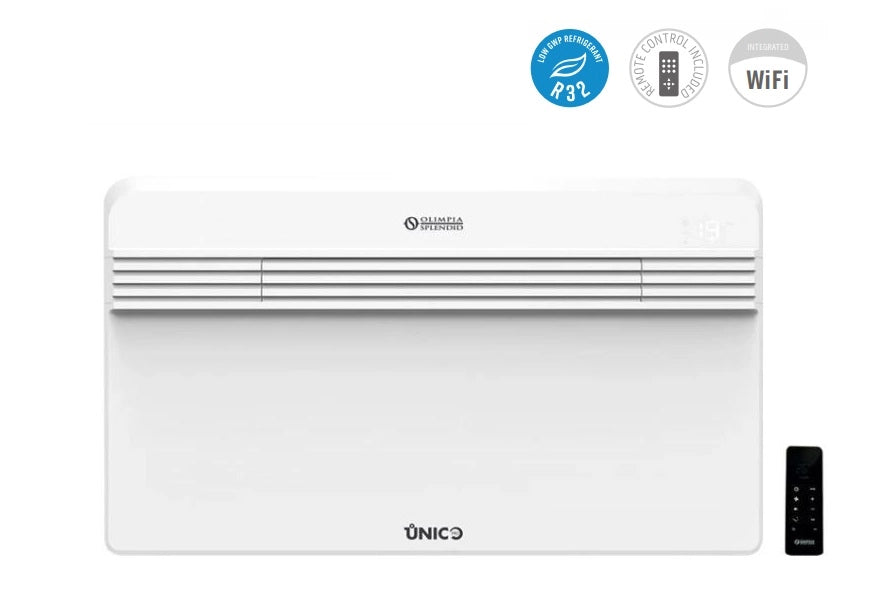 Condizionatore Senza Unità Esterna Olimpia Splendid Unico Pro 35 HP EVAN 9000 Btu R-32 Wi-Fi Optional