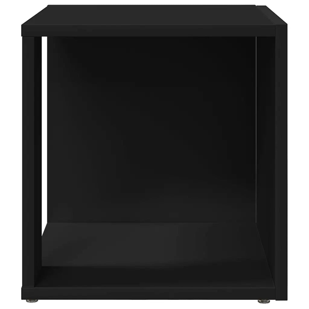 Tavolino Nero 33x33x34,5 cm in Truciolato
