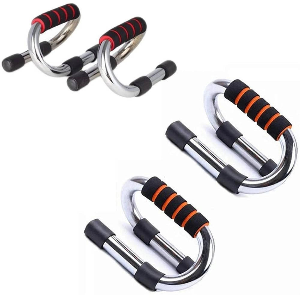 Trade Shop - Maniglie Per Flessioni Pettorali Spalle Push Up Stand Bars Per Fitness Palestra -