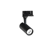 Faretto Su Binario Fox 1 Luce Led Integrato Nero 8W Ip20
