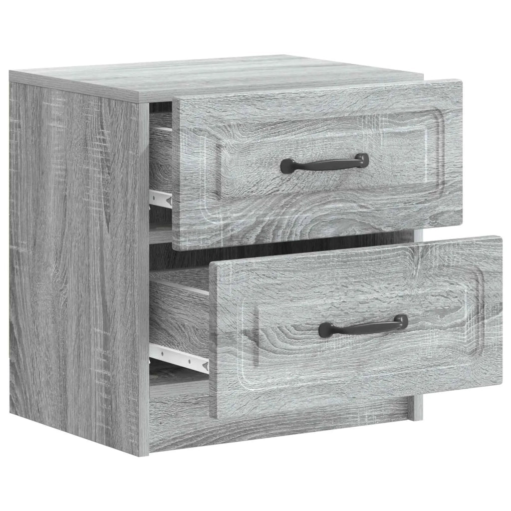 Armadio da Notte Grigio Sonoma 43 x 34,5 x 44,5 cm 895687