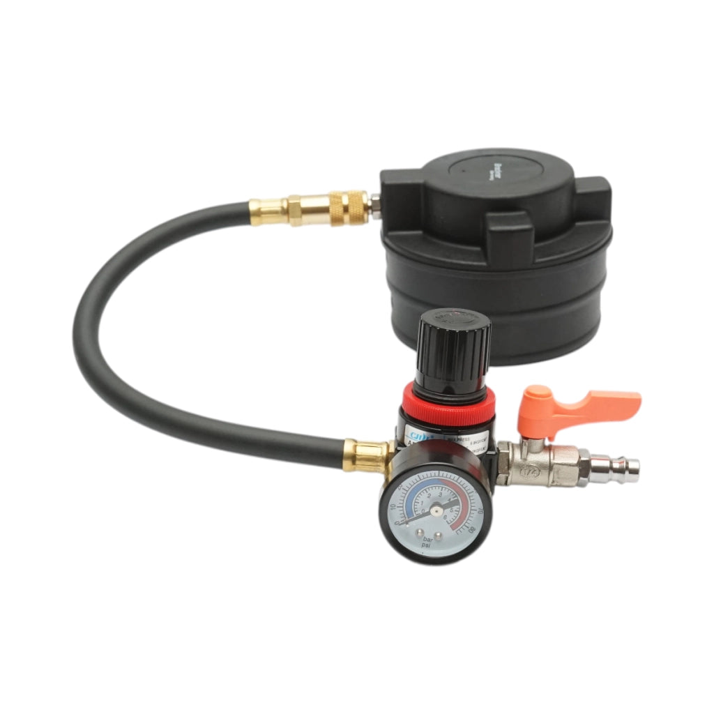 Kit di prova della pressione del sistema turbocompressore 31-110 mm 17 pezzi Breckner Germany