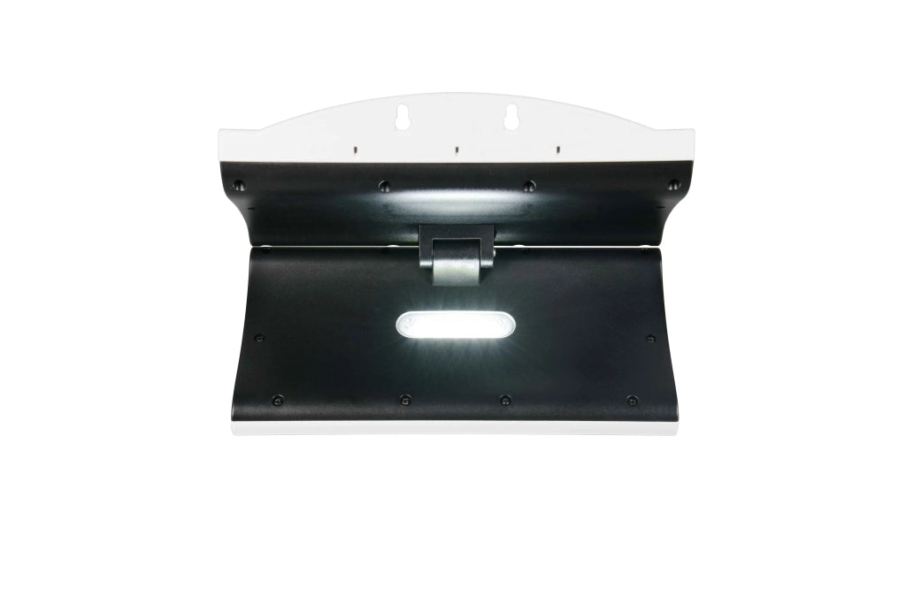 Faro da esterno LED, solare, c/sensore crepuscolare, bianco, L 23 cm, Macapa