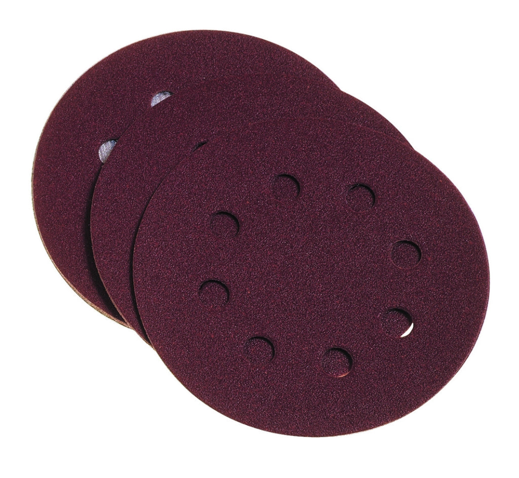 Poggi SET DISCHI ABRASIVI CON VELCRO 10 PZ. Art.349.75 Ø mm.125-grana 80