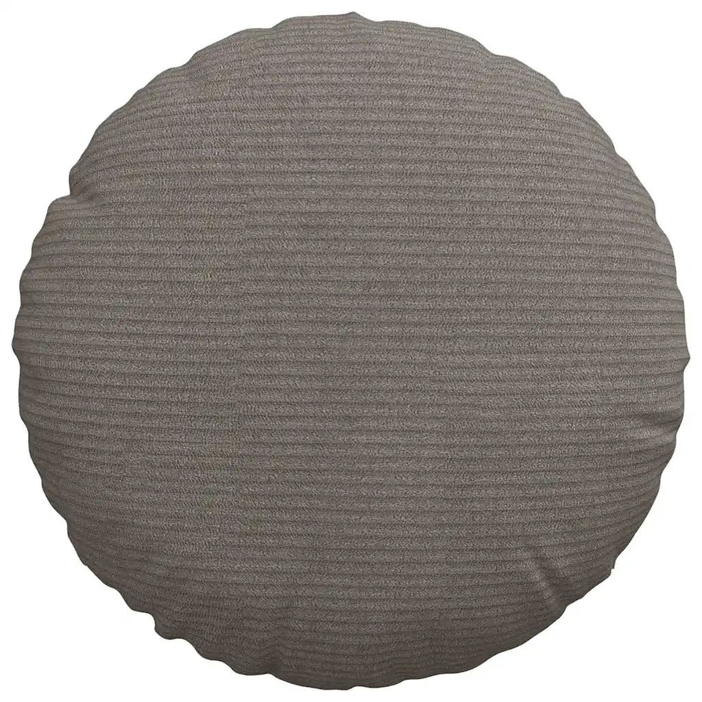 Cuscini per Seduta 2 pcs Grigio chiaro Ø30 x 13 cm