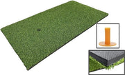 Matto di pratica per golf 60x30 cm - matto di allenamento per golf con tiro in gomma