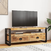 Mobile Porta TV-Mobile per TV-Credenza TV 120x35x45 cm Legno Massello di Mango 692440