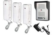 KIT CITOFONO APRIPORTA CANCELLO TRE CORNETTE 4 FILI CASA UFFICIO INTERFONO