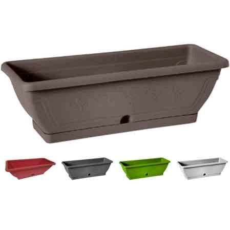CASSETTA CON SOTTOCASSETTA 'VENEZIA' cm 40x19x16h - colore verde anice
