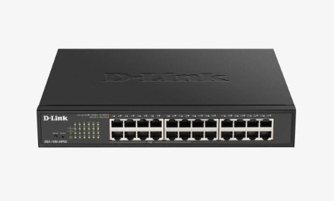 D-link dgs-1100-24pv2 gestito l2 gigabit ethernet (10/100/1000) supporto power over ethernet (poe) nero