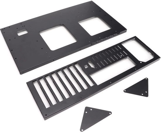 Cassa per PC da Gioco - Aperto - Buon Scambio Termico - 47x28x4 cm - Supporta M-ATX - Ideale per i giocatori