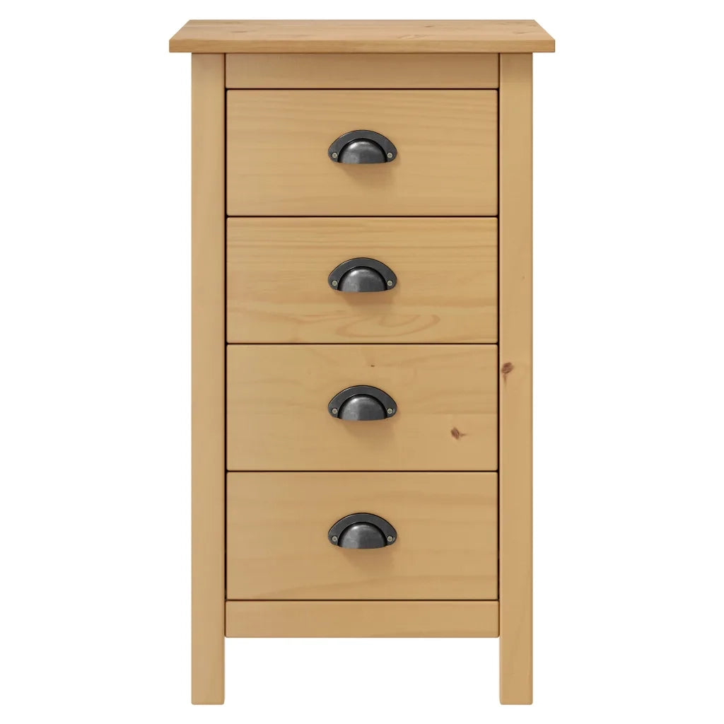Credenza-Buffet-Armadio da cucina Hill 46x35x80 cm Legno Massello di Pino