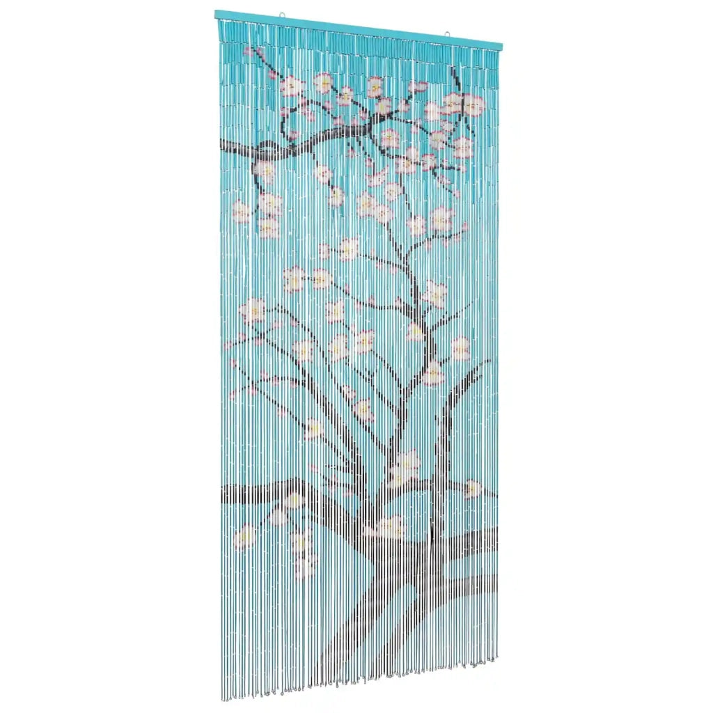 Tenda per Porta Antinsetti multicolore 200 x 100 cm Bambù 42030052