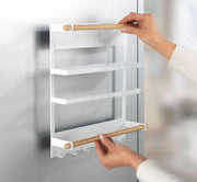 Sostegno per bagno da appendere al muro, Sostegno per cucina da appendere al muro - Sostegno per parete / Decorazione sorprendente 33 x 34 x 8 cm