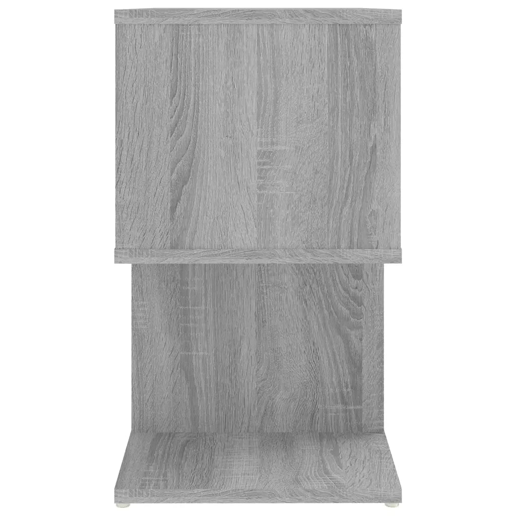 Comodino Grigio Sonoma 50x30x51,5 cm in Legno Multistrato 815830