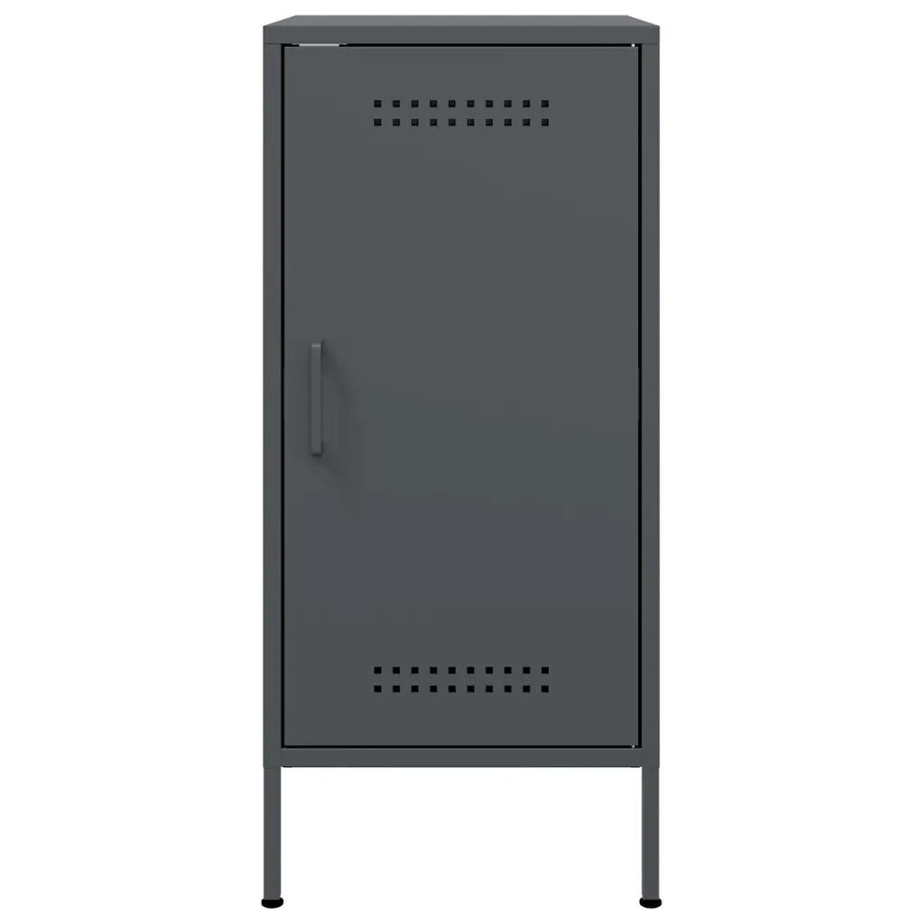Credenze 2 pz Antracite 36x39x79 cm in Acciaio