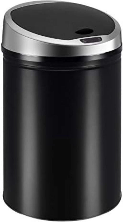 Cestino 50 litri - Contenitore per rifiuti 50 litri - 32 x 32 x 70 cm - 50 Litri/Nero