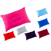 Trade Shop - Cuscino Gonfiabile Portatile 24x34,5cm Per Viaggio All'aperto Casa 7 Colori Ass. -