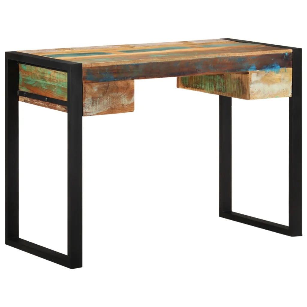 Scrivania in Legno Massello Anticato cod mxl 76506