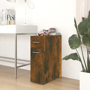 Mobile Farmacia Rovere Fumo 20x45,5x60 cm in Legno Multistrato 815864