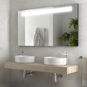 Mensolone bagno 120 cm sospeso in rovere bali - Sumo