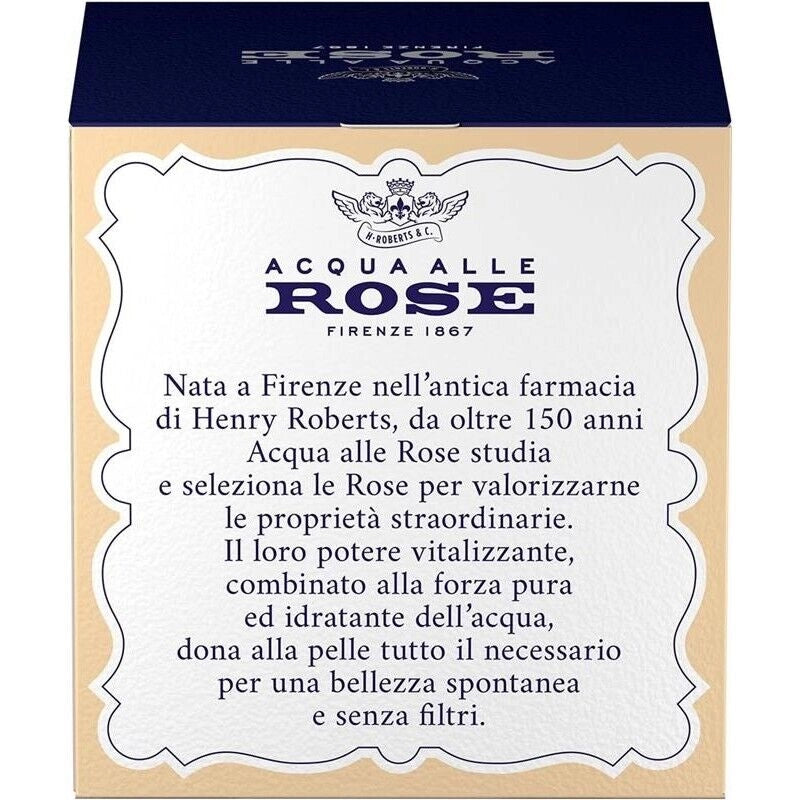 ACQUA ALLE ROSE CREMA VISO ANTIRUGHE LEVIGANTE CON ESTRATTO NUTRIENTE DI ROSA CENTIFOLIA E OLIO DI ARGAN 50 ML
