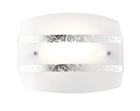 Applique da Interno  E27 in Metallo Argento