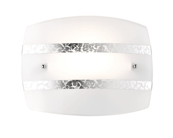 Applique da Interno  E27 in Metallo Argento