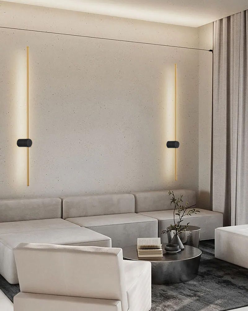 Applique Da Parete Led Lhj062-w Black Gold