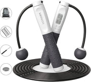 Contatore di Calorie Digitale Senza Fili per Corda da Saltare Adattabile per Uomini e Donne Fitness Crossfit Allenamento di Boxe Palestra Lunghezza Adattabile