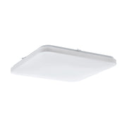 Plafoniera Moderna Frania Acciaio Bianco 6 Luci Led Integrato 5,5W