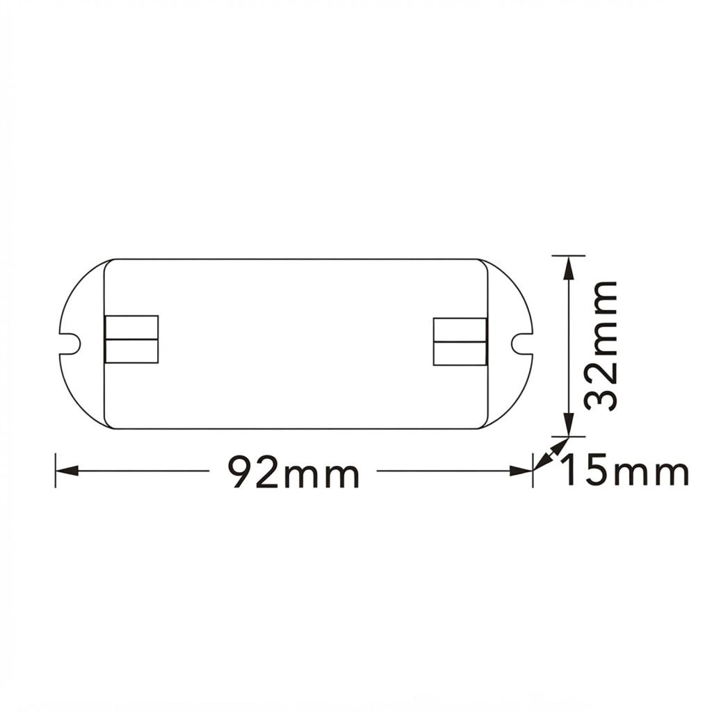 Mini Alimentatore Stabilizzato 24V 36W 1.5A Trasformatore Passivo Ultra Compatto e Slim per Strisce Luci LED IP20