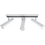Plafoniera spot KURSO 3 luci bianca/cromo Pure Lume