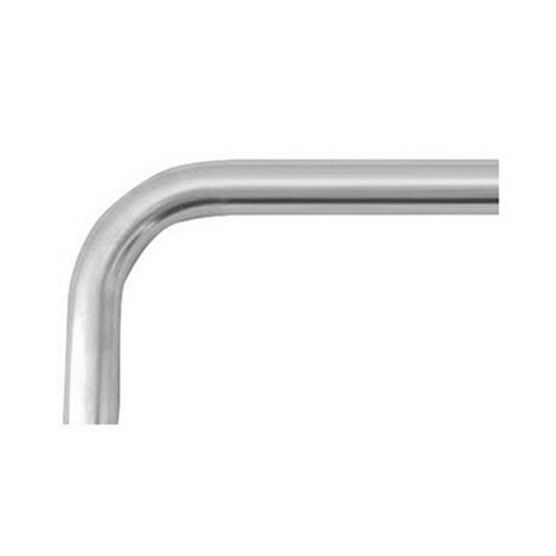 CANOTTO CURVA 90  ° IN OTTONE CROMO- D.32-  150X250 mm- DEBOR- pezzi 1