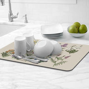 Mat di servizio per cucina, asciugamano per superfici, macchina del caffè, piatto di servizio, asciugamano per cucina automatico (30 x 50 cm)