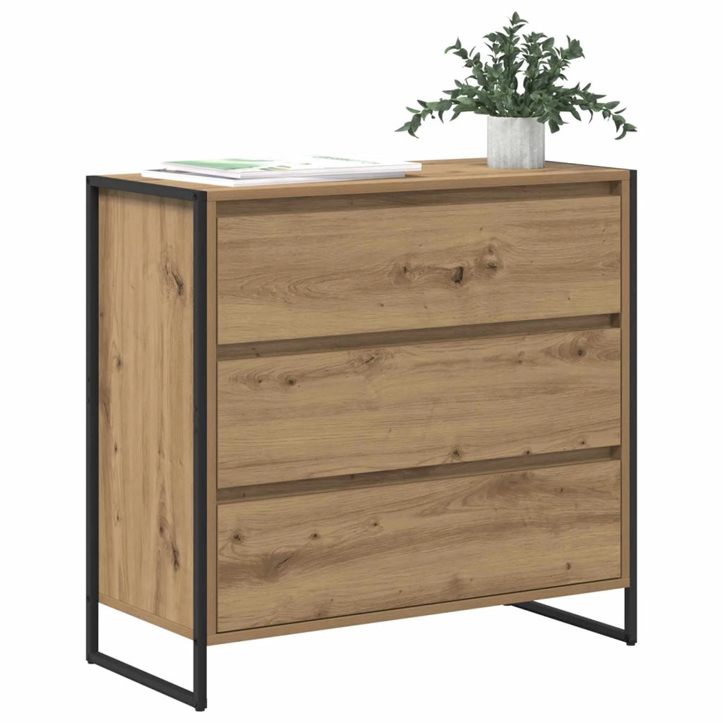 Credenza-Buffet-Armadio da cucina Rovere Artigianale 79 x 36 x 75.5 cm Legno multistrato