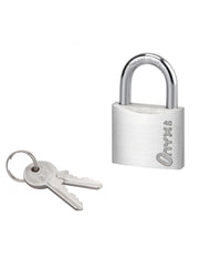Lucchetto in alluminio 40 mm, arco in acciaio cementato nichelato, 2 chiavi – Serrurerie de Picardie