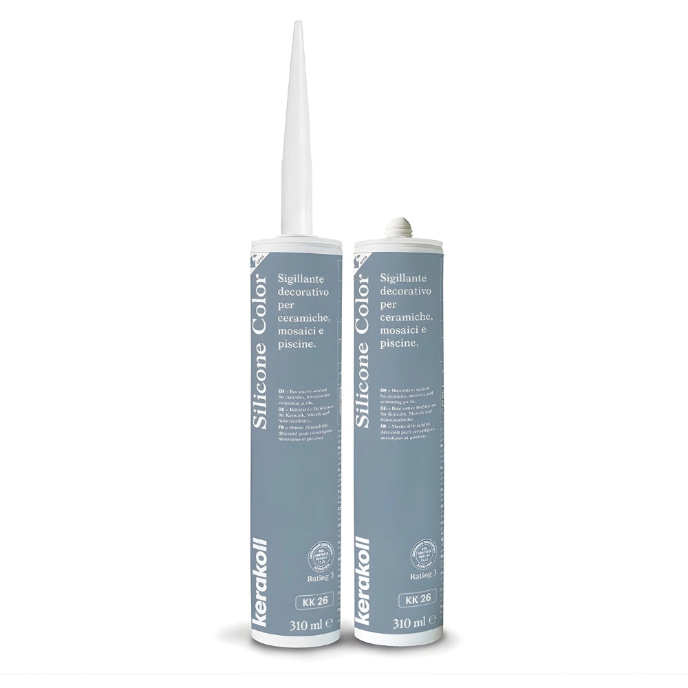 Silicone color kk 26 sigillante decorativo per ceramiche e piscine 310 ml