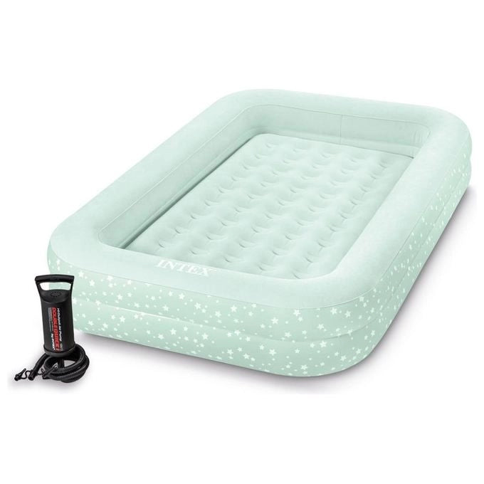 Materasso baby casa e Viaggio cm 107x168x25 con Pompa Manuale