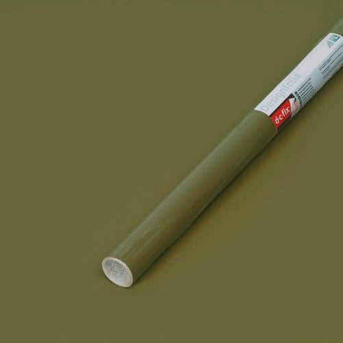 PLASTICA ADESIVA VERDE OLIVA OPACO DC FIX MINI 45X200