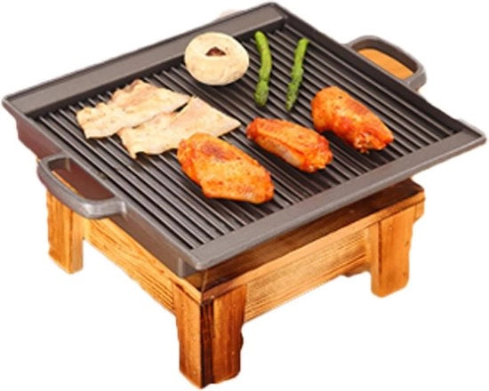 Grill da viaggio - Ideale per campeggiare - Compatta e leggera - Perfetta per pic nic - Utile per l'esterno - Per momenti conviviali