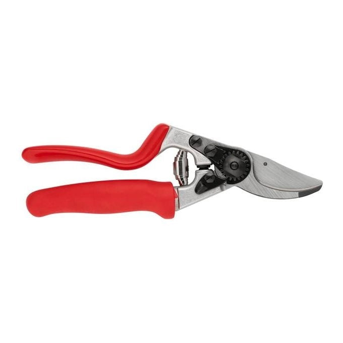 FELCO F10 Forbici da potatura per mancini con manico rotante lama in acciaio temprato taglio fino a 25 mm colore Rosso