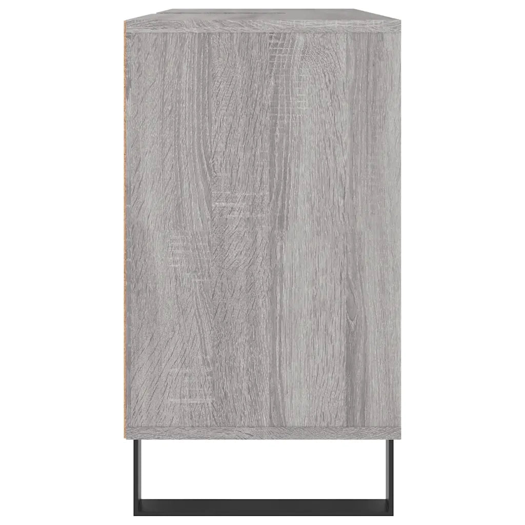 Mobile da Bagno | Armadio da bagno Grigio Sonoma 80x33x60 cm in Legno Multistrato