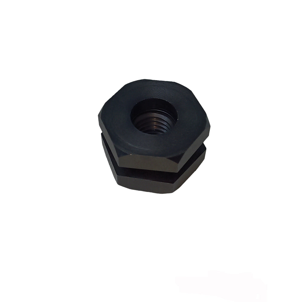 GHIERA FILETTATA M14 PER PLATORELLI DIAMANTATI DA 22,2mm A FORO FILETTATO M14 STELLA BIANCA 092G