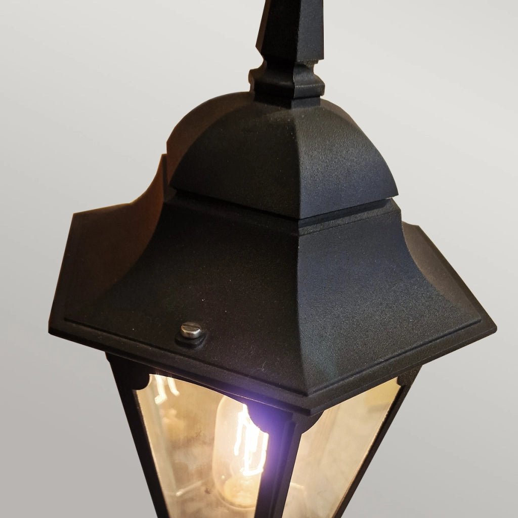 Lampada da esterno da base nera E27 60W Parish Mini