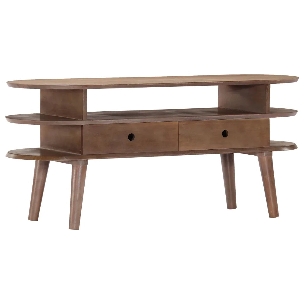 Mobile TV | Armadietto TV | Mobile Porta TV 110x35x50cm in Legno Massello di Acacia