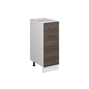Vicco Mobiletto base per cucina Grigio 30 cm senza piano di lavoro