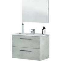 MOBILE BAGNO ARUBA 80X57X45 CEMENTO