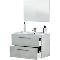 MOBILE BAGNO ARUBA 80X57X45 CEMENTO